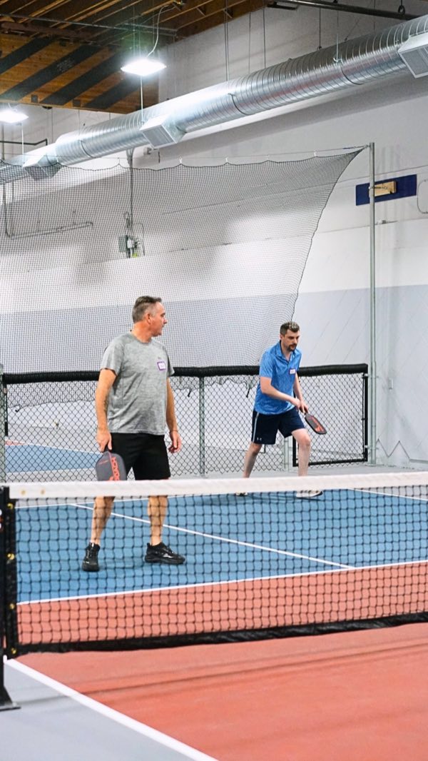 The courts at iPOP in full swing.